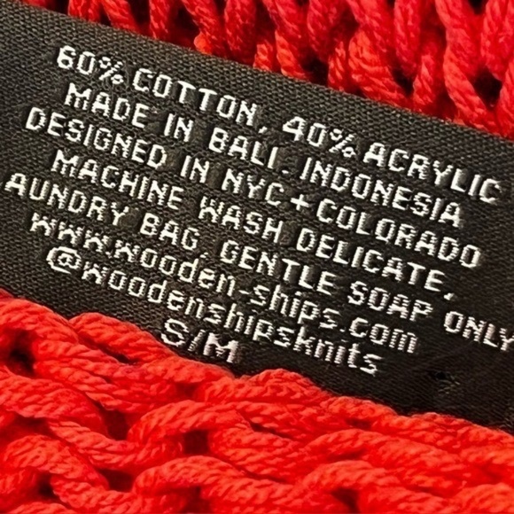 NWT Wooden Ships Daisy Sweater Sm/Med - Picture 7 of 8